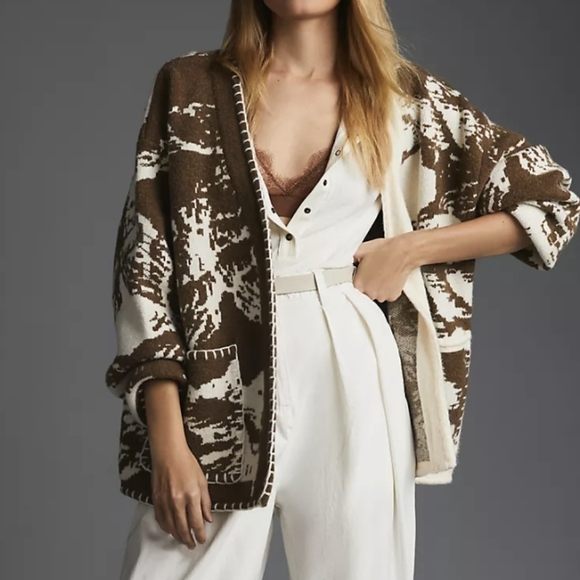 Anthropologie Sweaters - Anthropologie Cosy Knit Cardigan